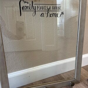 Silver Family Wall Decor Frame
